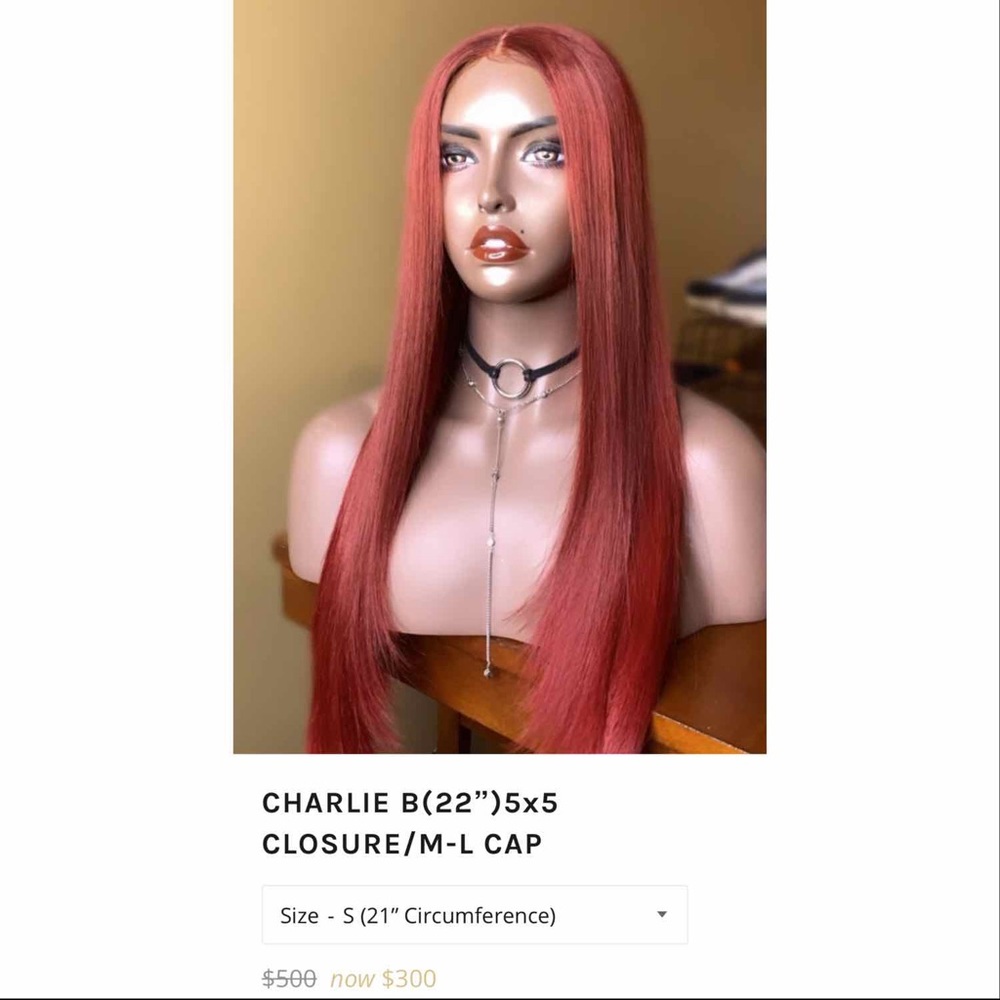 22” 5x5 Closure Wig